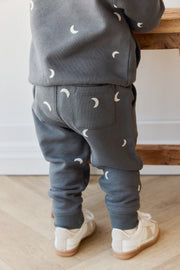 Organic Cotton Jalen Track Pant - Crescent Moon Icelandic