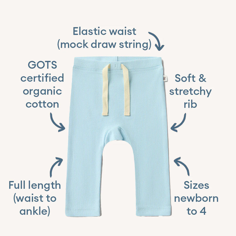 Baby Blue Organic Pants