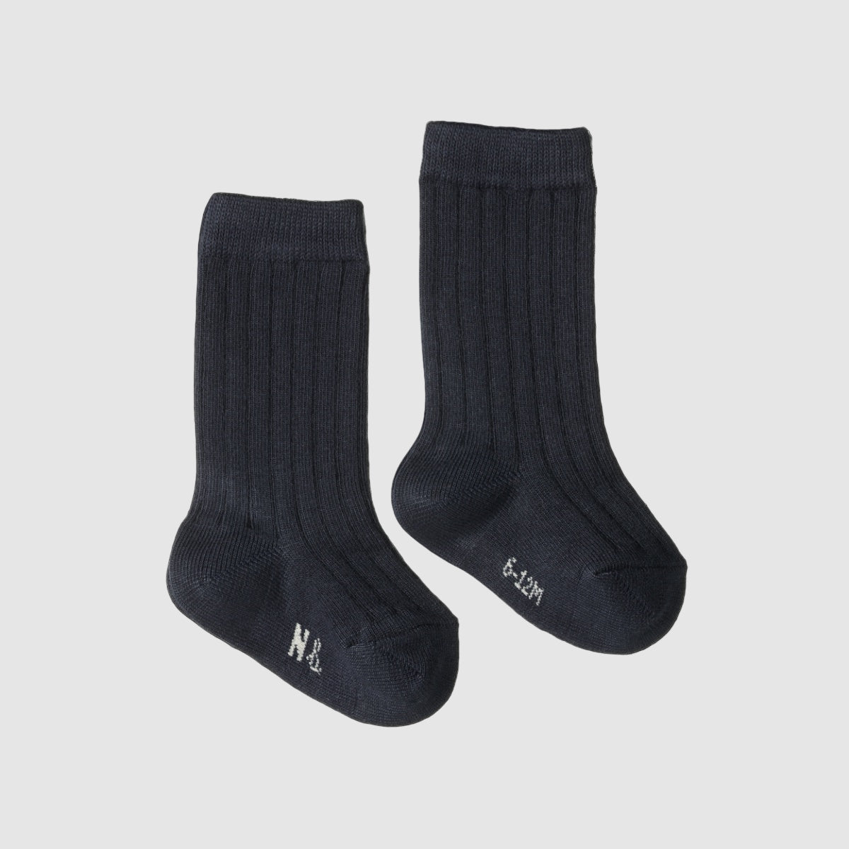 Organic Cotton Rib Socks