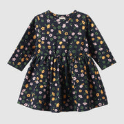 Long Sleeve Twirl Dress - Pollyanna Print