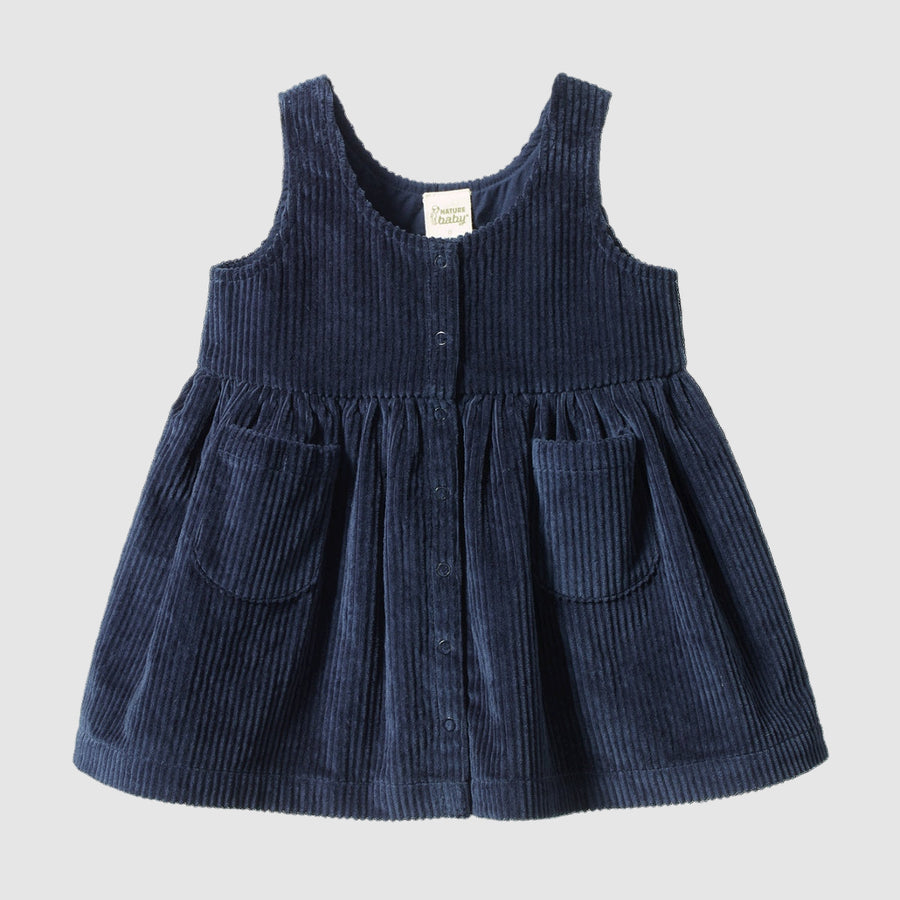 Amelia Pinafore Navy