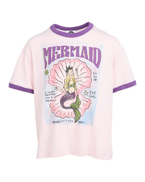 Mermaid Ringer Tee