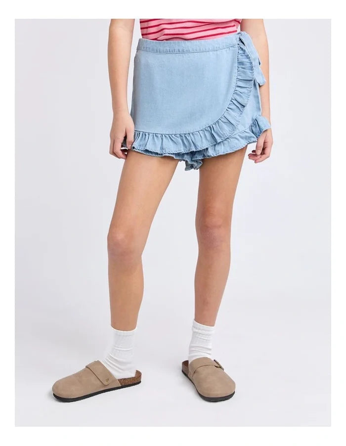 Hazel Skort-Blue
