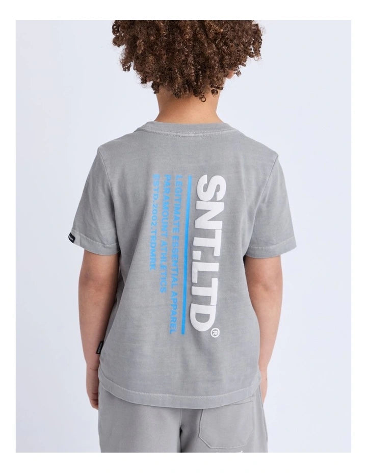 Podium Tee- Grey