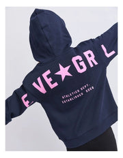 Performance Hoodie Pink/Navy