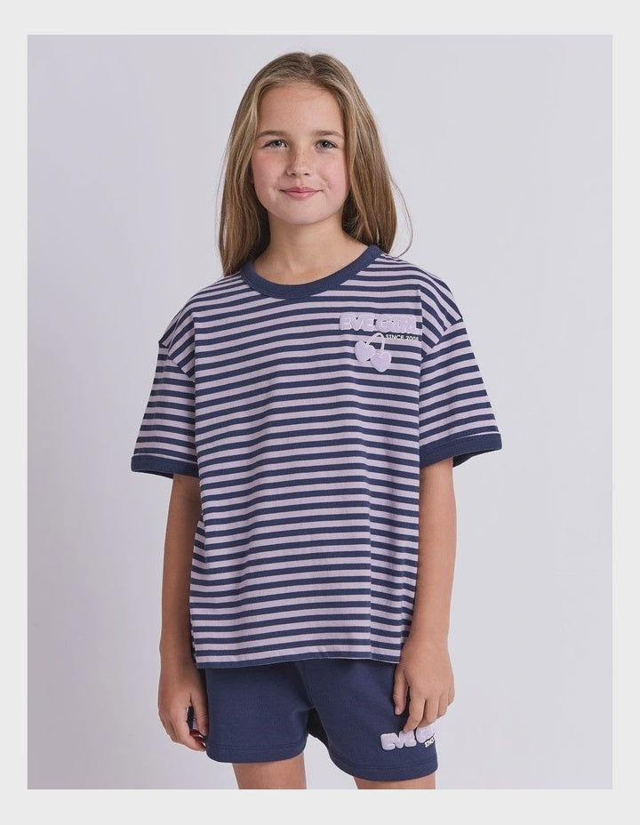 Lounge Club Striped Tee