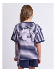 Lounge Club Striped Tee