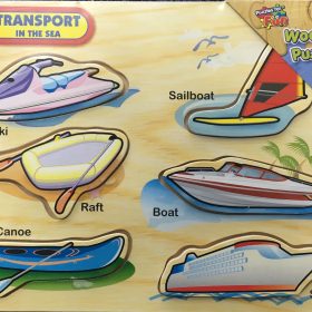Mini Wooden Transport Puzzle