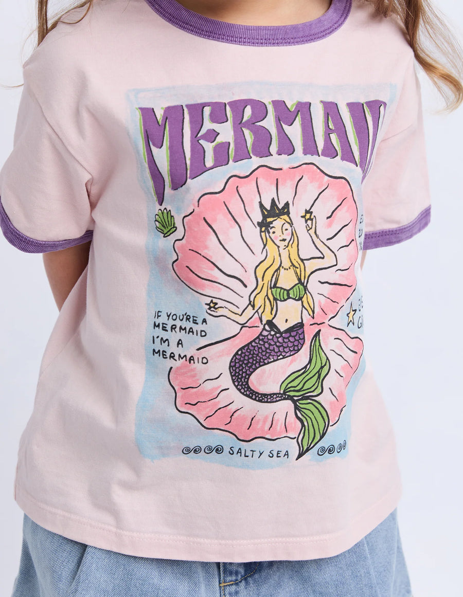 Mermaid Ringer Tee
