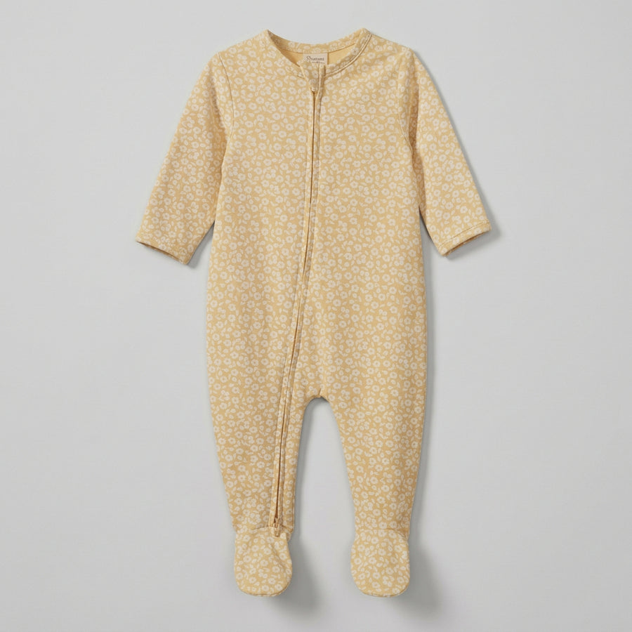 Dreamlands Suit - Kitchen Garden Raffia print
