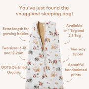 Diggers & Tractor Organic Sleeping Bag