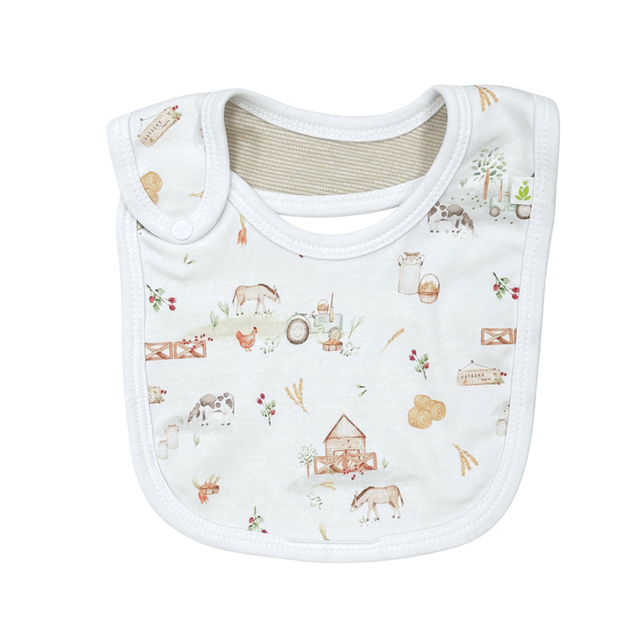 Farm Muster Reversible Bib