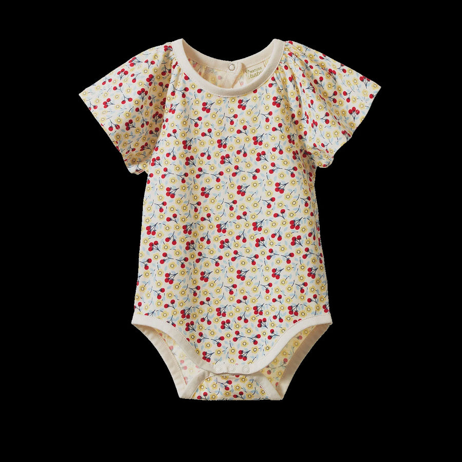Faye Bodysuit - Kitchen Garden Print