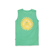 People of the Sun Muscle Tee - Green