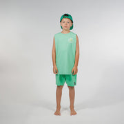 People of the Sun Muscle Tee - Green