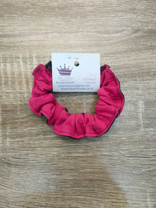 Hair accessories - Scrunchie blk/pink