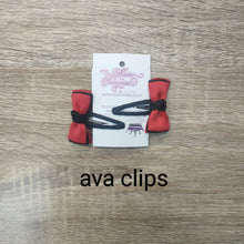 Load image into Gallery viewer, Black/Red Hair Accessories
