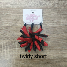 Load image into Gallery viewer, Black/Red Hair Accessories
