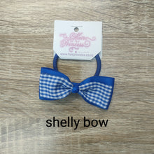 Load image into Gallery viewer, Gingham royal blue Hair Accessories
