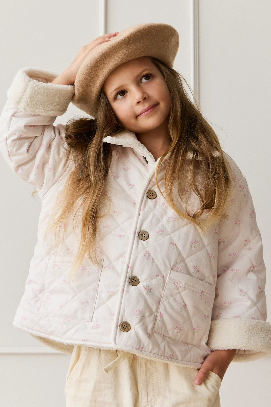 Dahlia Jacket- Pauline Pink