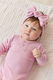 Dahlia- Organic Cotton Modal Long Sleeve Bodysuit