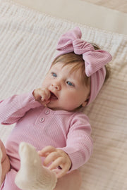 Dahlia- Organic Cotton Modal Long Sleeve Bodysuit