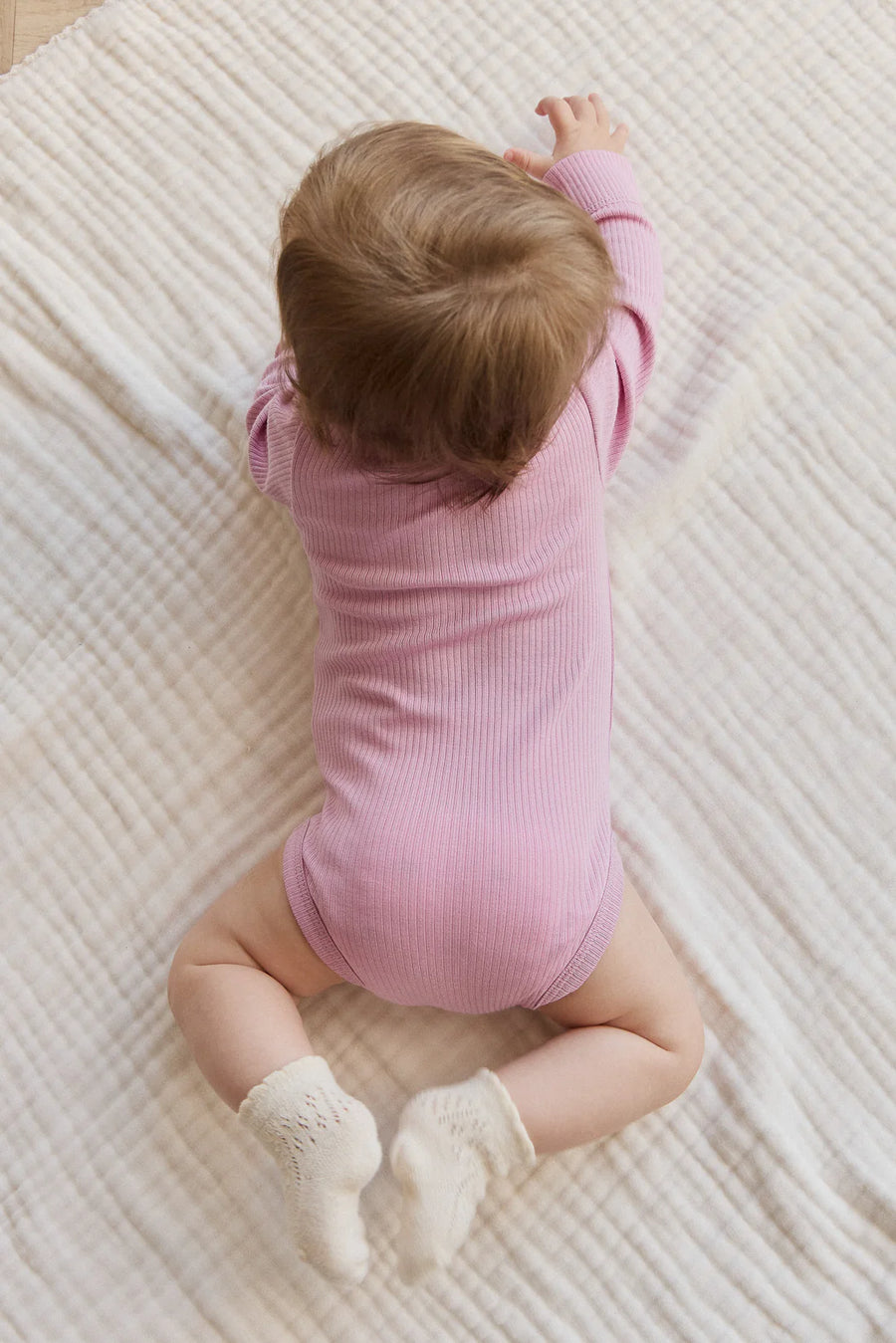 Dahlia- Organic Cotton Modal Long Sleeve Bodysuit
