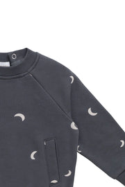 Organic Cotton Henry Sweatshirt - Crescent Moon Icelandic