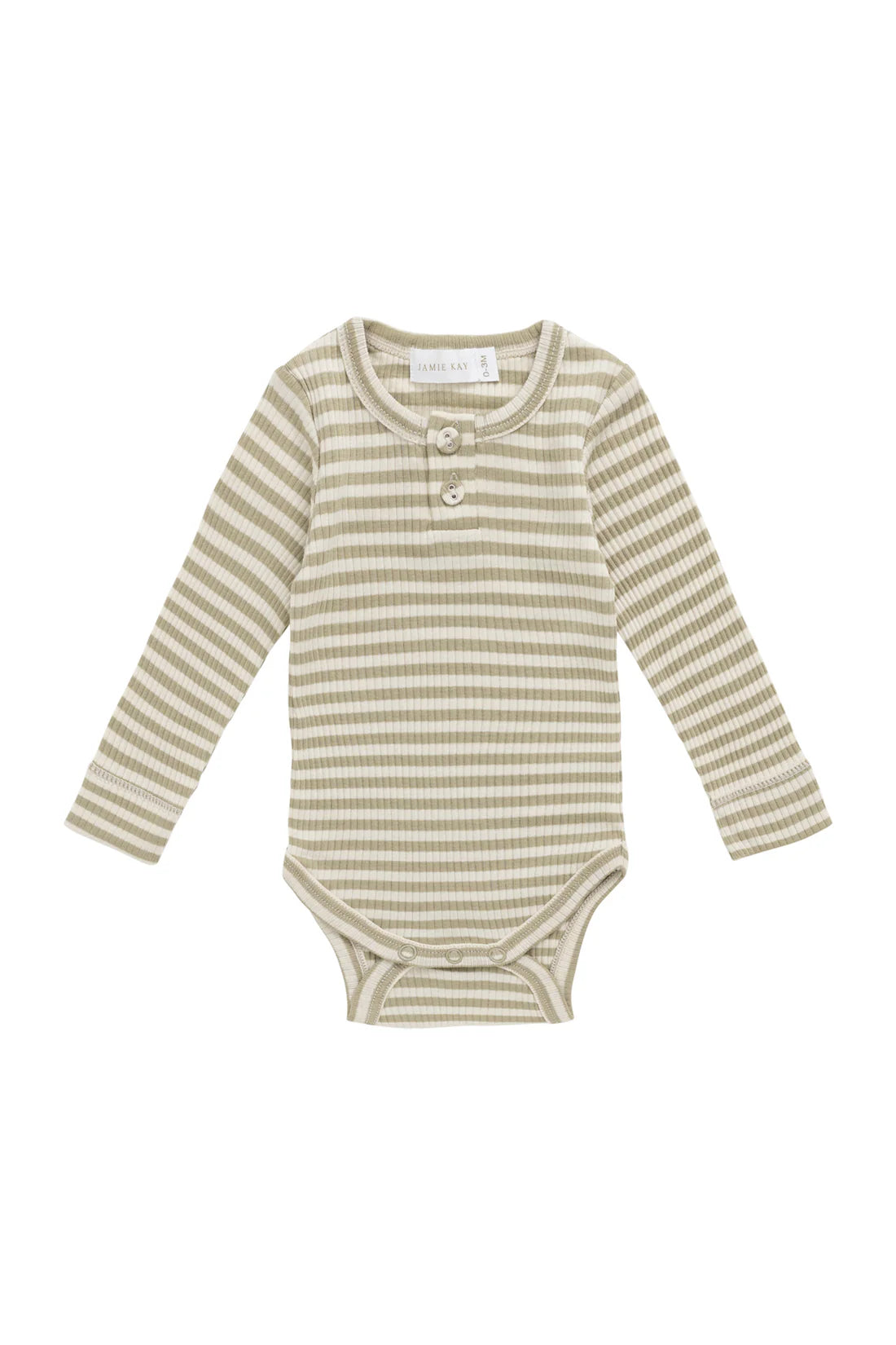 Pampas- Organic Cotton Modal Long Sleeve Bodysuit