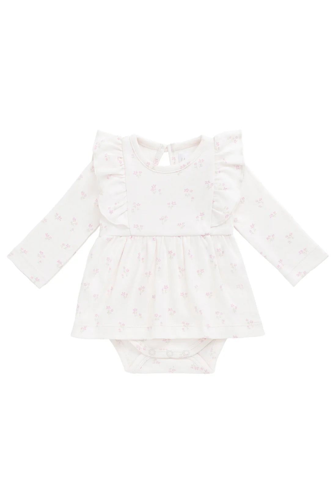 Organic Cotton Vivienne Playsuit - Pauline Pink