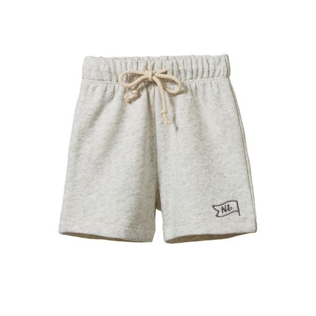 Jimmy Shorts Sweatshirting - Light Grey Marl