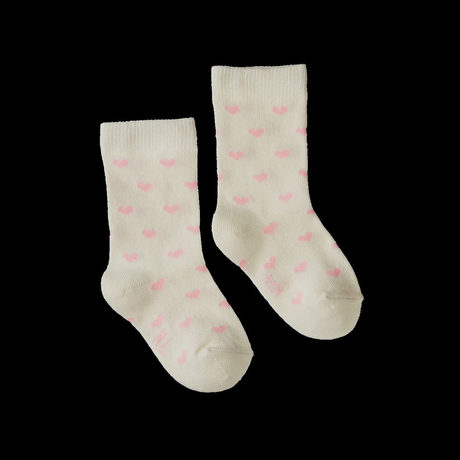 Organic Cotton Socks - Hearts