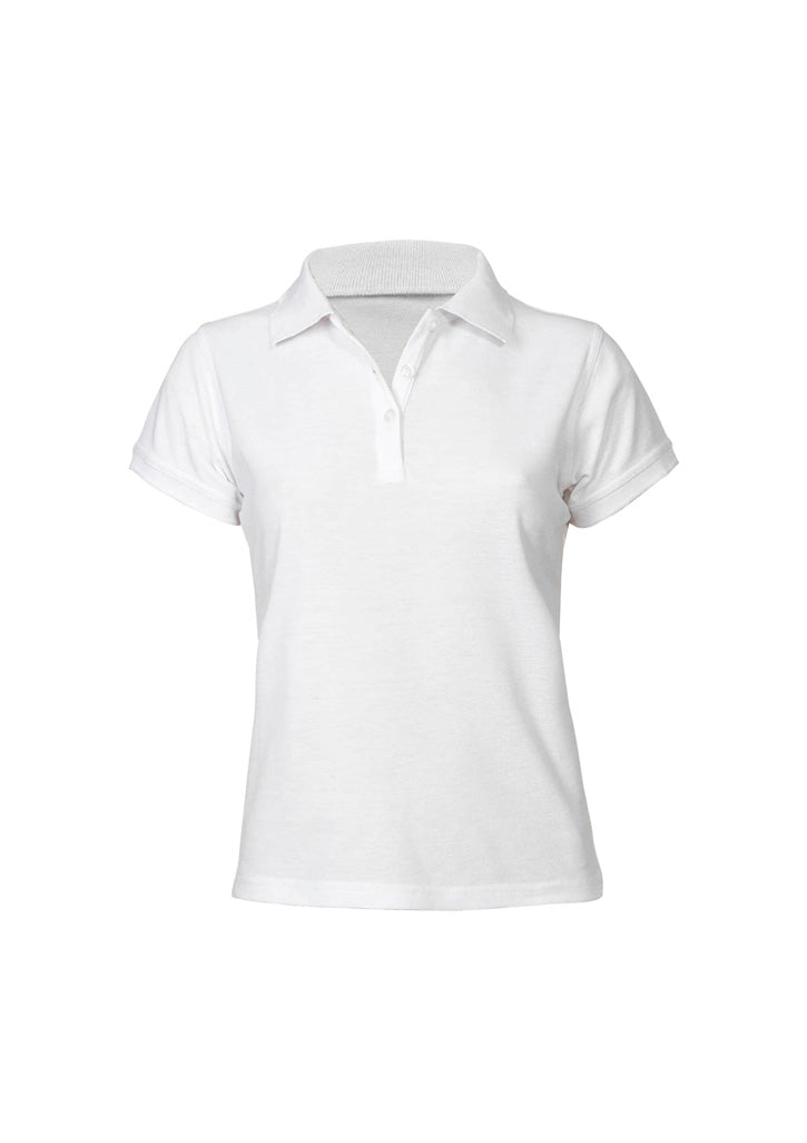 Ashburton College - Fitted Polo Top - white