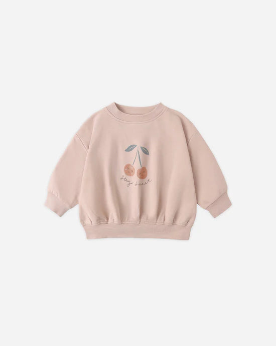 Relaxed Cherry Sweater