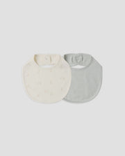 Jersey Snap Bib 2 pack