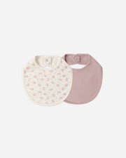 Jersey Snap Bib 2 pack