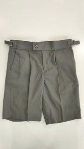 Boys Shorts- Side Tab (Buckle) Grey