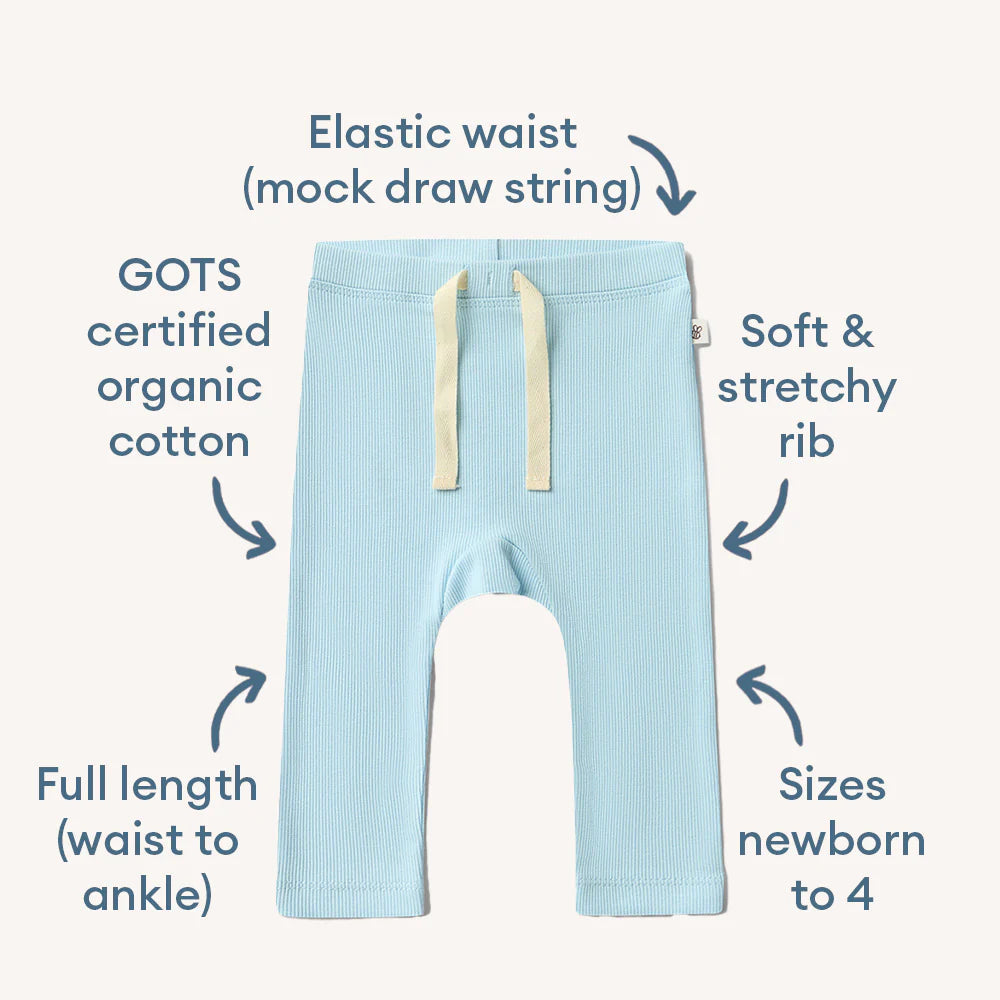 Baby Blue Organic Pants