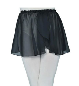 Ballet-Black Chiffon Skirt