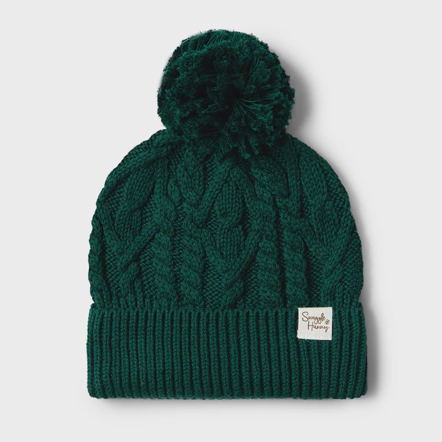 Emerald Organic Baby Knit Beanie