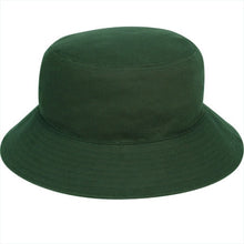 Load image into Gallery viewer, Bottle Green Bucket Hat
