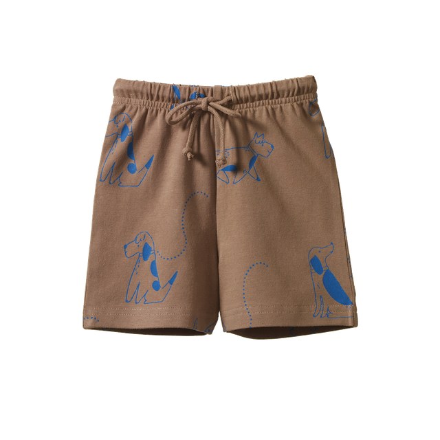 Jimmy shorts-Dog Walk Print