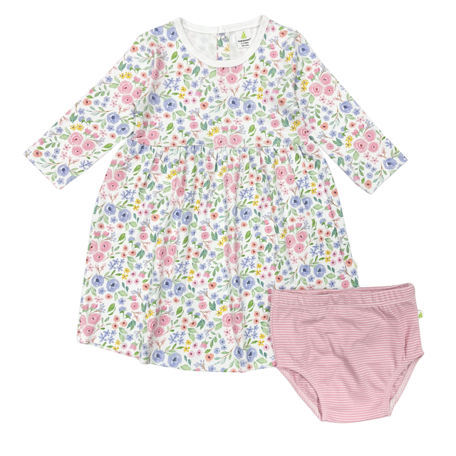 Pricilla L/S Dress with Bloomers