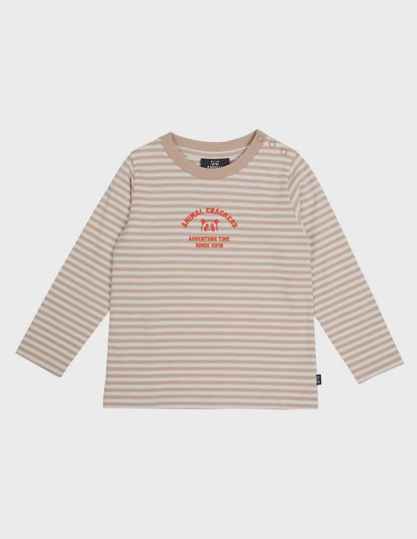 Lodge LS Tee-Stripe