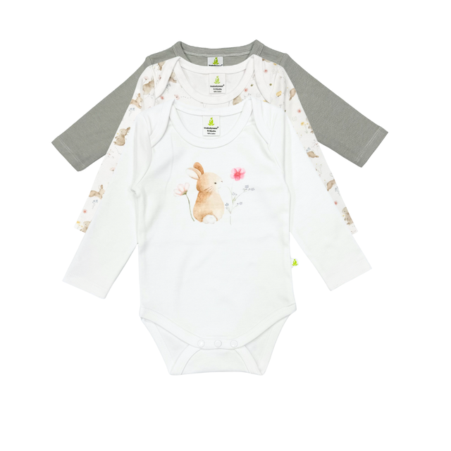 3 Pce Bodysuit Set Bunny