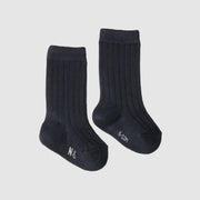 Organic Cotton Rib Socks