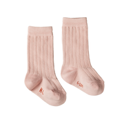 Organic Cotton Rib Socks