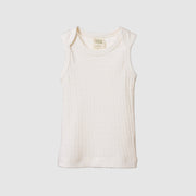 Singlet Pointelle Natural