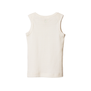 Singlet Pointelle Natural