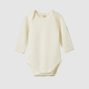 Merino Pointelle Long Sleeve Bodysuit